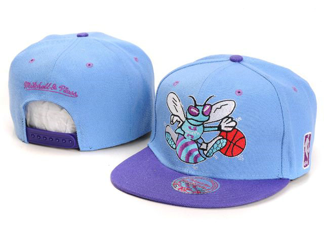 NBA New Orleans Hornets M&N Snapback Hat NU01
